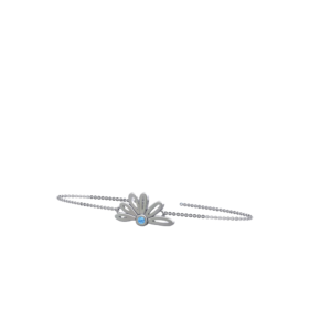 CML Daisy Bracelet Blue Stone